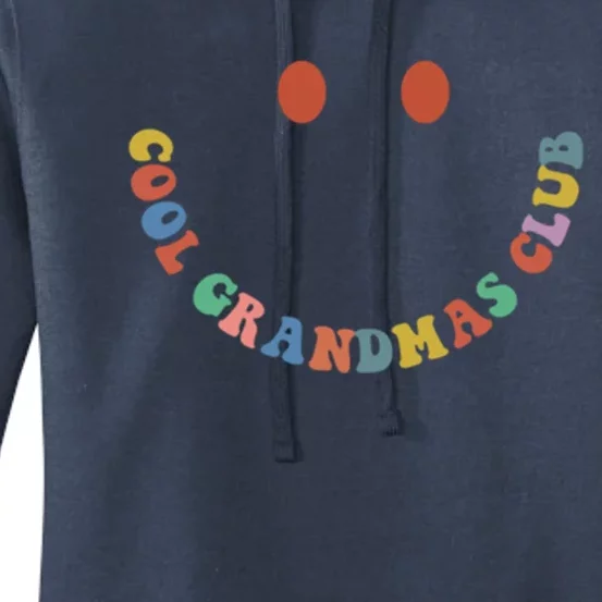 Cool Grandmas Club Funny Gift Cool Grandma Funny Gift Funny Gift Women's Pullover Hoodie