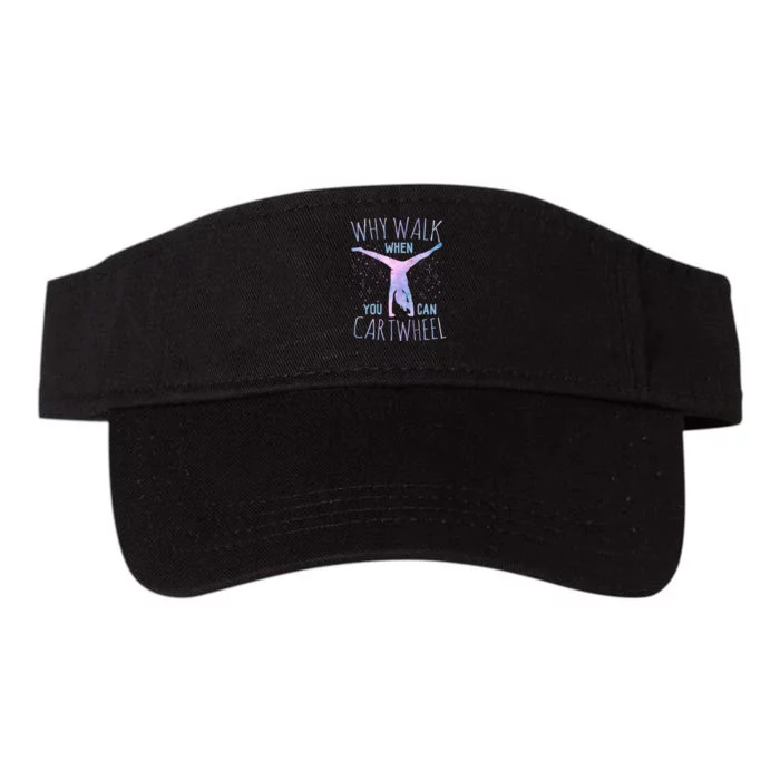 Cartwheel Gymnast Valucap Bio-Washed Visor