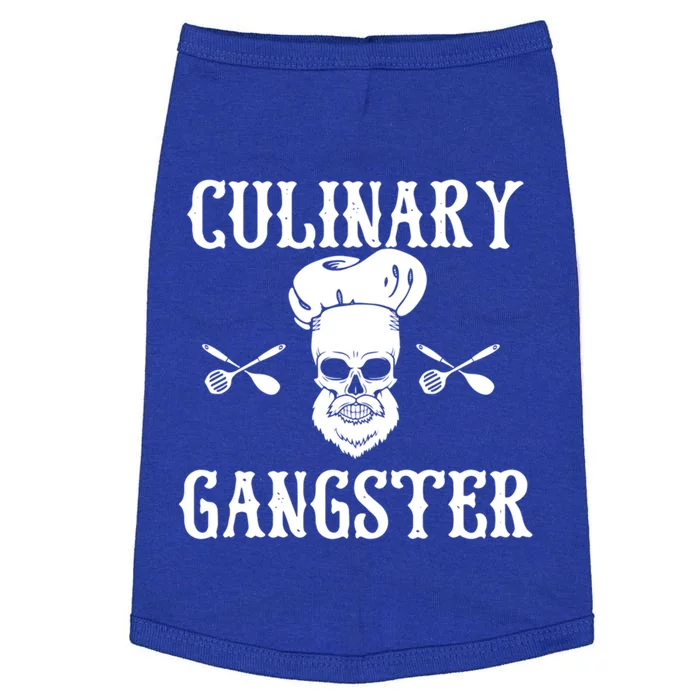 Culinary Gangster Cool Cooking Guru Gift Doggie Tank