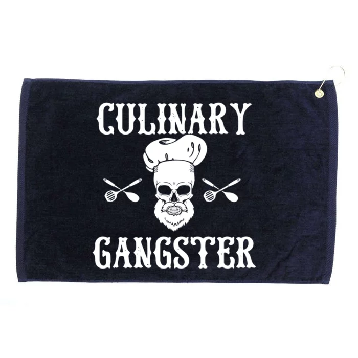 Culinary Gangster Cool Cooking Guru Gift Grommeted Golf Towel