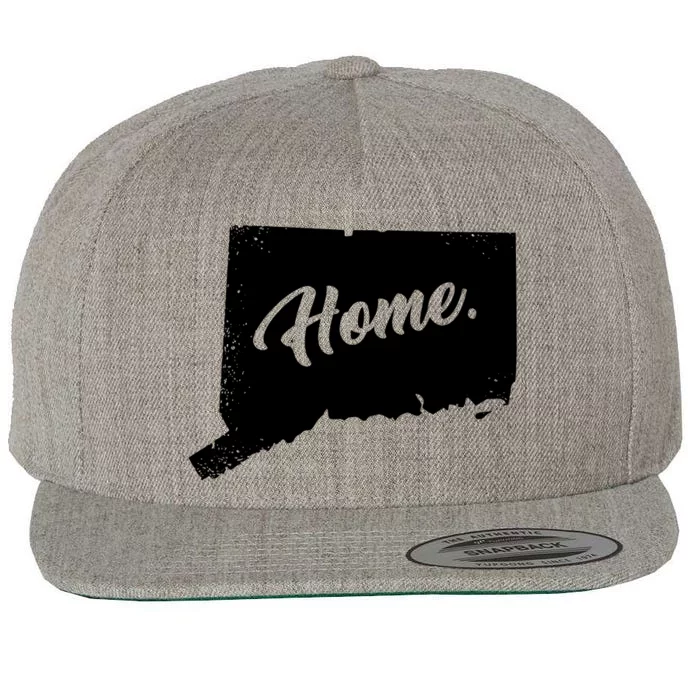 Connecticut Gifts Connecticut Home State Of Conn Pride Wool Snapback Cap