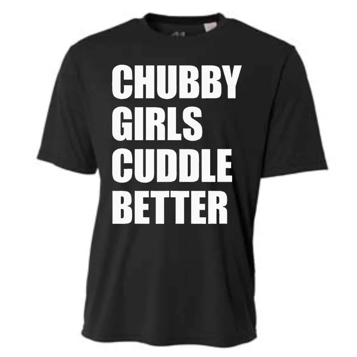 Chubby Girl Cuddle Better Cooling Performance Crew T-Shirt