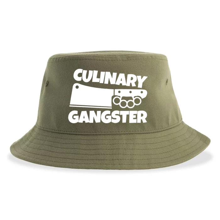 Culinary Gangster Chef Gift Sustainable Bucket Hat