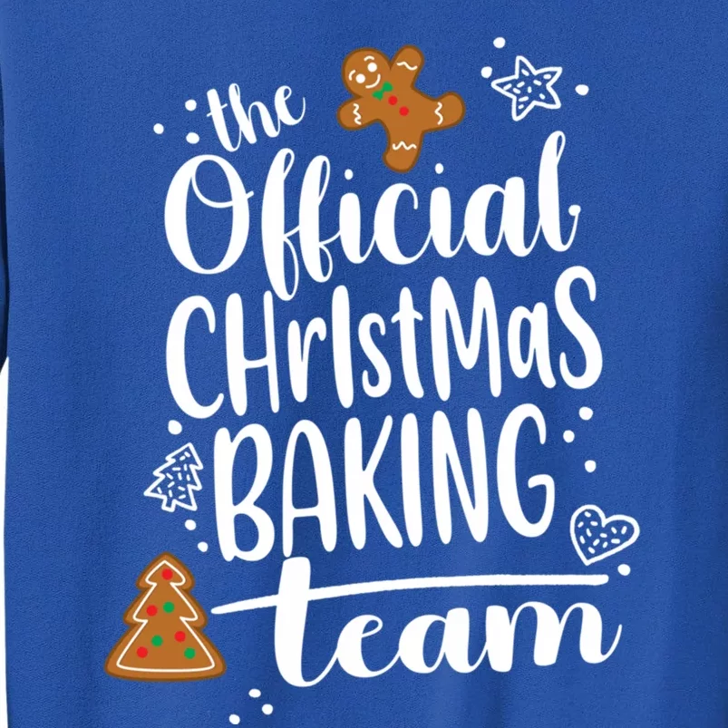 Christmas Gingerbread Cookie Baking Team Crew Gift Tall Sweatshirt