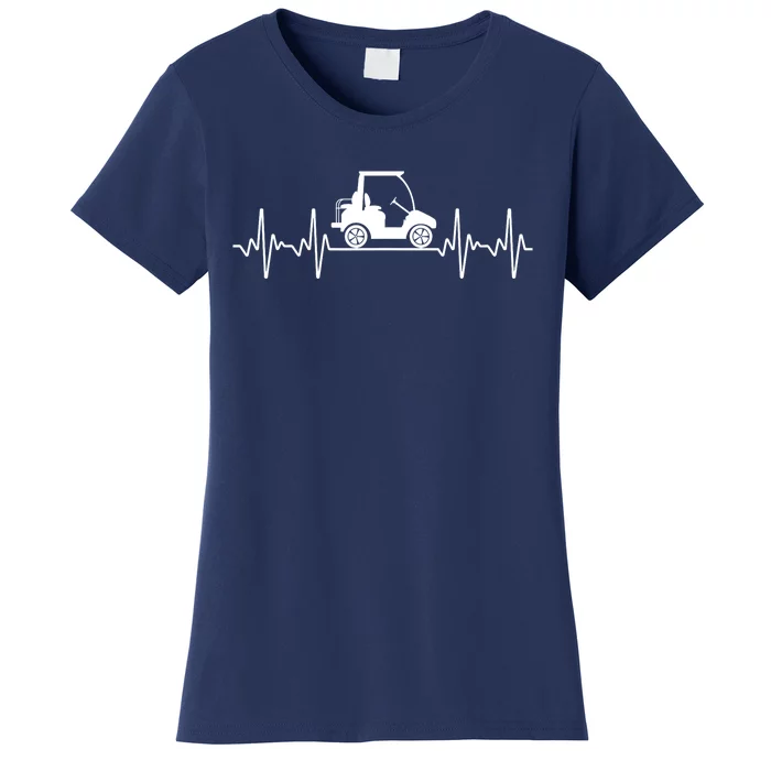 Cool Golf Cart Art For Golfer Golf Lover & Players Gift Women's T-Shirt