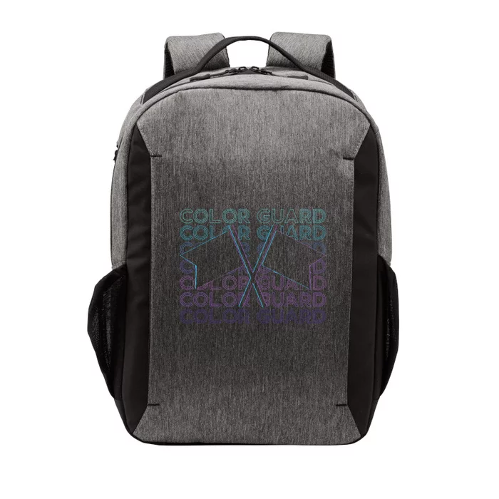 Color Guard Colour Guard Retro Vector Backpack