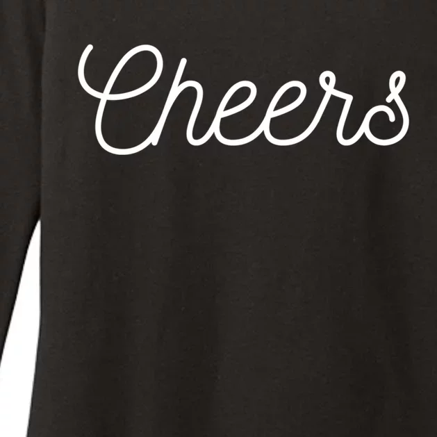 Cheers Gift Womens CVC Long Sleeve Shirt