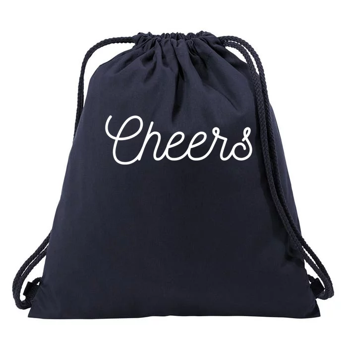 Cheers Gift Drawstring Bag