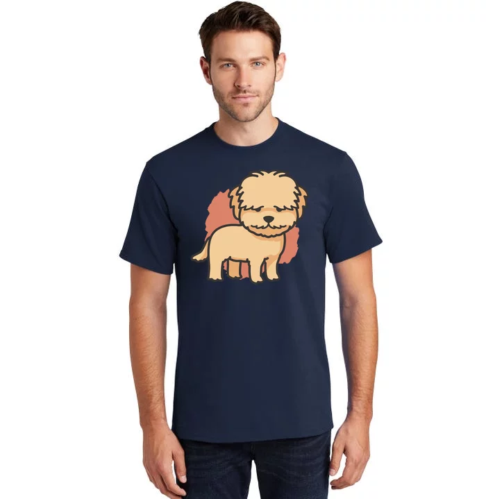 Cute Goldendoodle Dog Tall T-Shirt