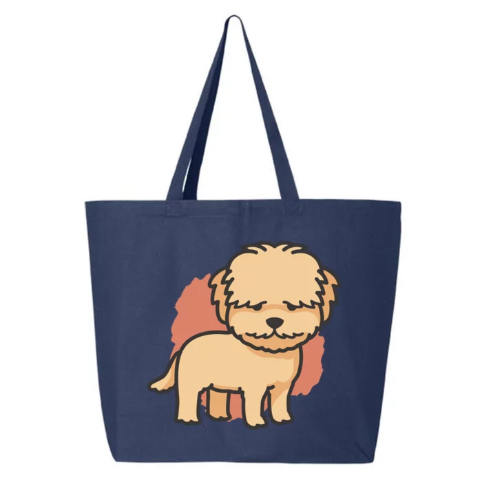 Cute Goldendoodle Dog 25L Jumbo Tote