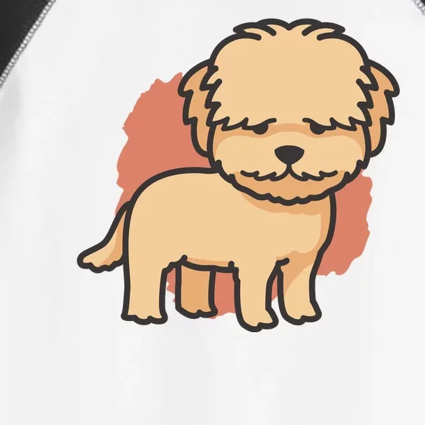 Cute Goldendoodle Dog Toddler Fine Jersey T-Shirt