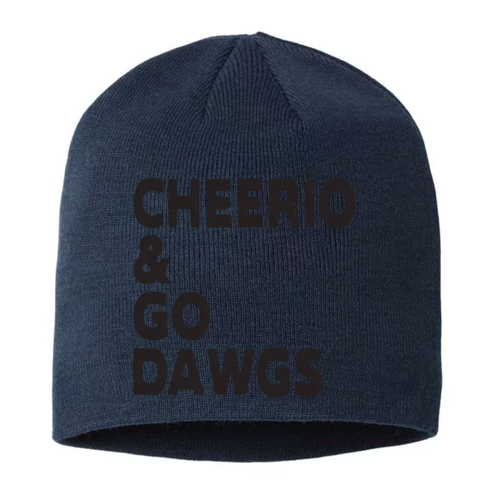 Cheerio Go Dawg 8 1/2in Sustainable Knit Beanie