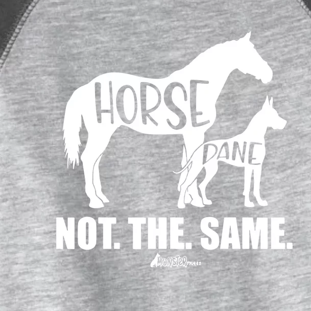 Cute Great Dane Top Funny Dog Mom Horse Dane Not The Same Toddler Fine Jersey T-Shirt