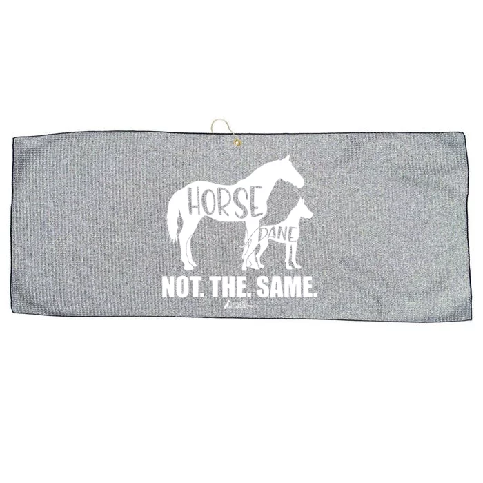 Cute Great Dane Top Funny Dog Mom Horse Dane Not The Same Large Microfiber Waffle Golf Towel