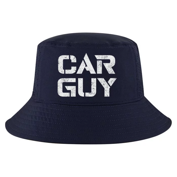 Car Guy Distressed Cool Comfort Performance Bucket Hat