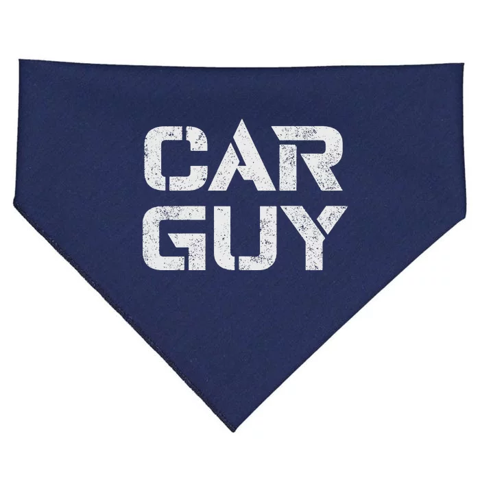 Car Guy Distressed USA-Made Doggie Bandana