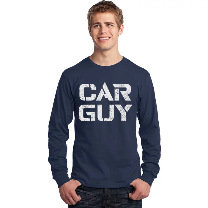 Car Guy Distressed Tall Long Sleeve T-Shirt