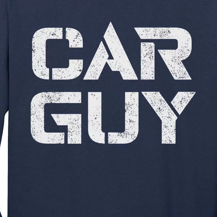 Car Guy Distressed Tall Long Sleeve T-Shirt