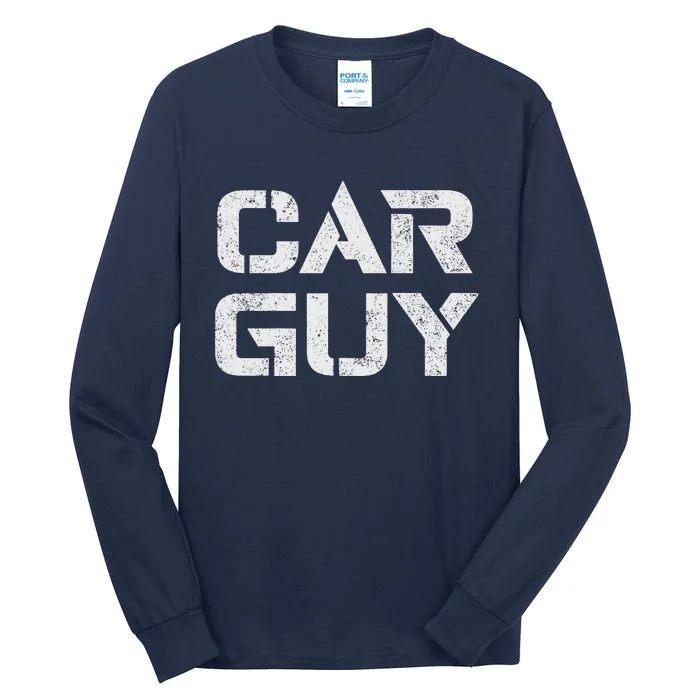 Car Guy Distressed Tall Long Sleeve T-Shirt