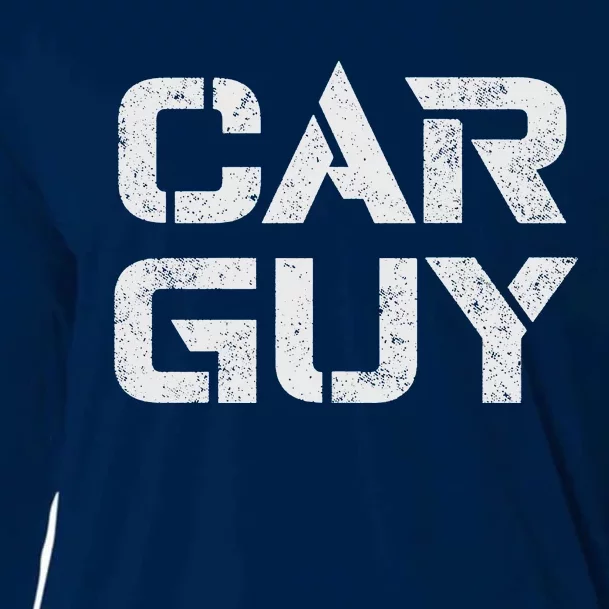 Car Guy Distressed Cooling Performance Long Sleeve Crew