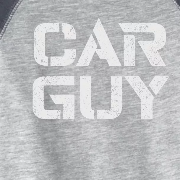 Car Guy Distressed Toddler Fine Jersey T-Shirt