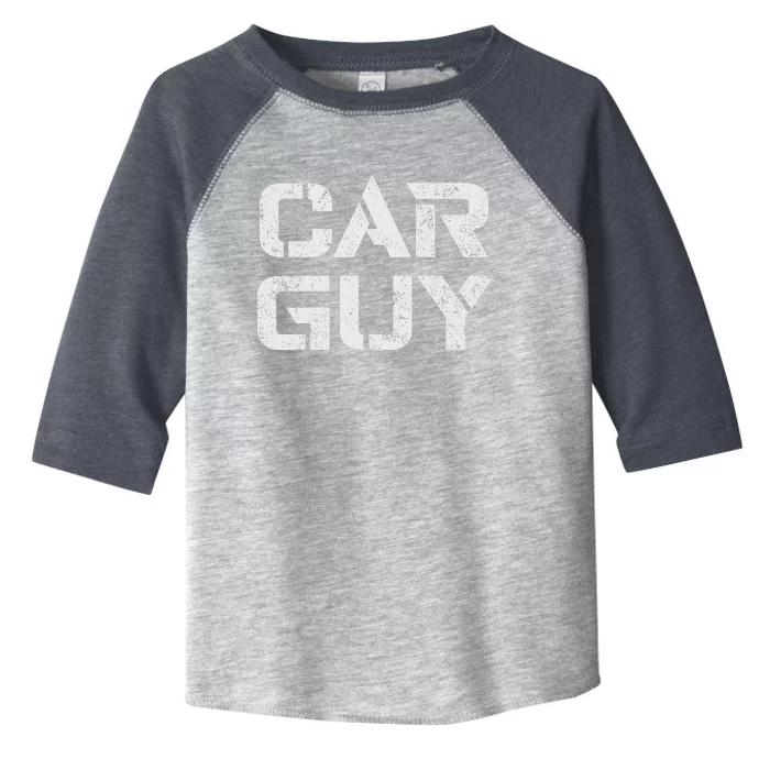 Car Guy Distressed Toddler Fine Jersey T-Shirt