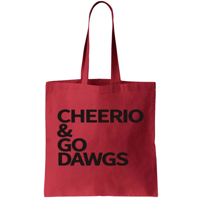 Cheerio Go Dawg.S Tote Bag