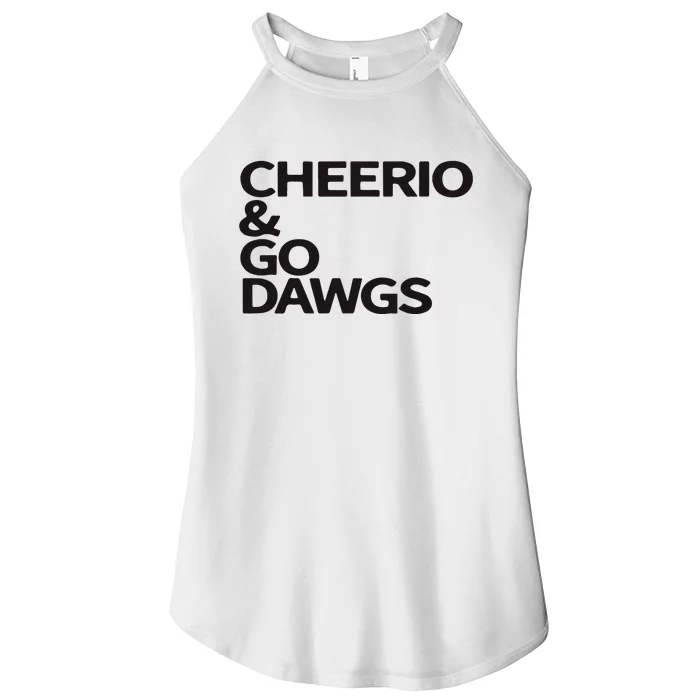 Cheerio Go Dawg.S Women’s Perfect Tri Rocker Tank