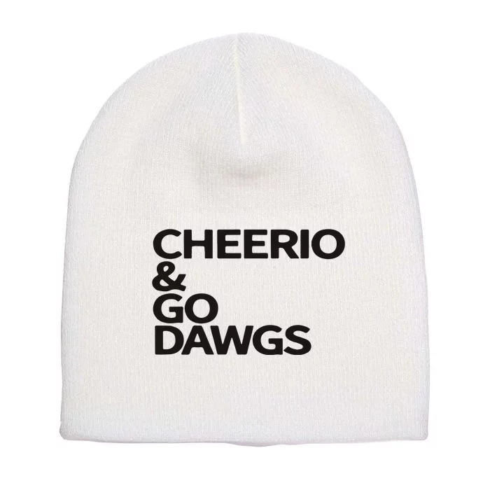 Cheerio Go Dawg.S Short Acrylic Beanie