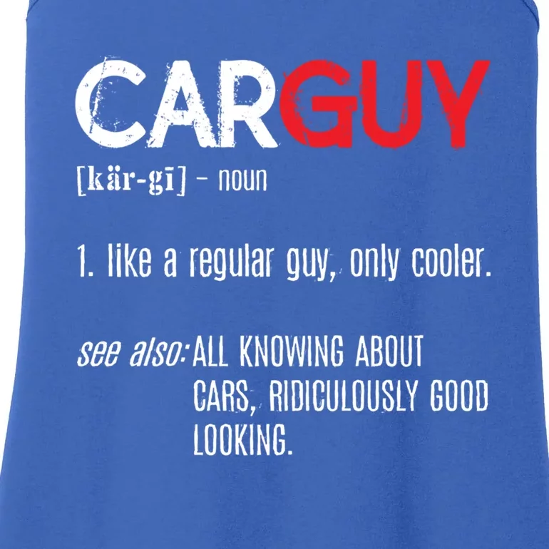 Car Guy Definition Cute Gift Mechanic Funny Gift Cute Gift Car Lover Collectors Ladies Essential Tank