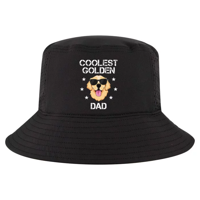 Coolest Golden Dad for Retriever New Dog Owner Cool Comfort Performance Bucket Hat