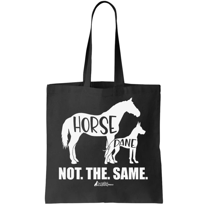 Cute Great Dane Top Funny Dog Mom Horse Dane Not The Same Tote Bag