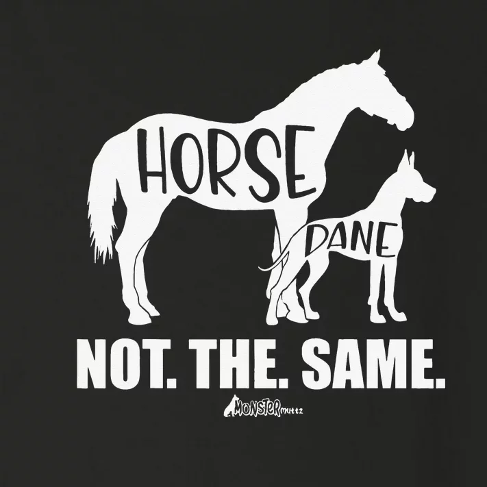 Cute Great Dane Top Funny Dog Mom Horse Dane Not The Same Toddler Long Sleeve Shirt