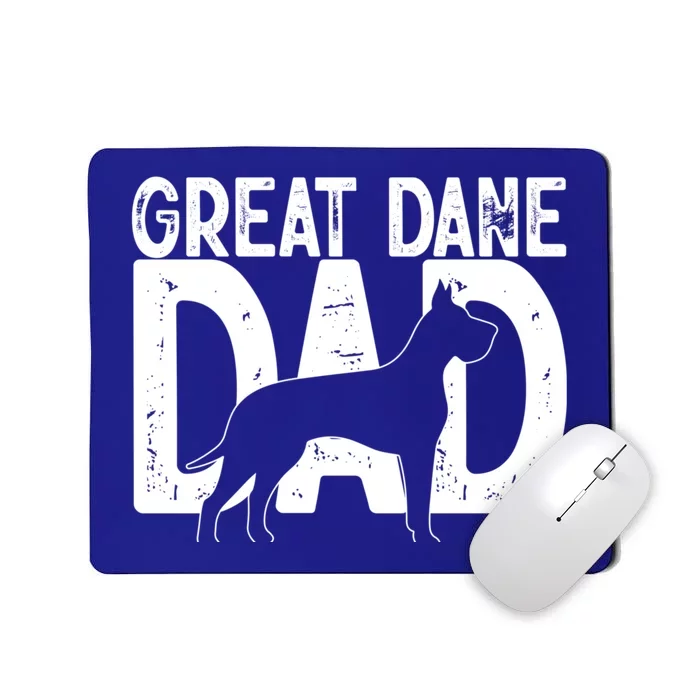 Cute Great Dane Dog Dad Puppy Lover Father Cute Gift Mousepad