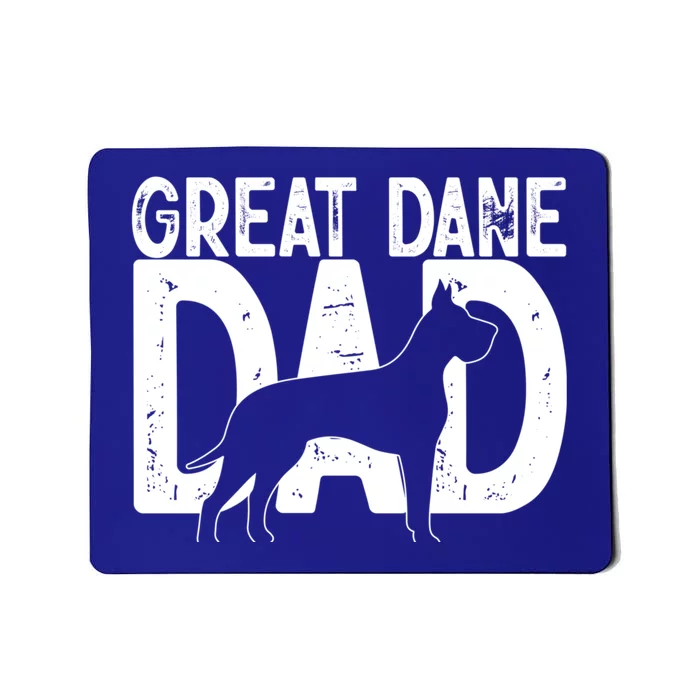 Cute Great Dane Dog Dad Puppy Lover Father Cute Gift Mousepad