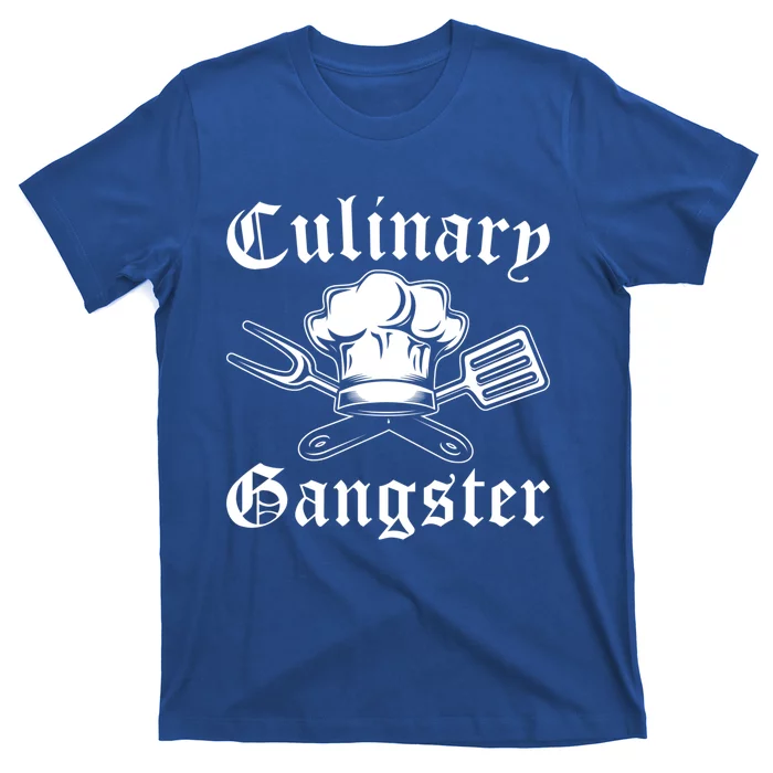 Culinary Gangster Design Funny Chef Cooking Cook Gift T-Shirt