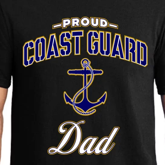 Coast Guard Dad Cute Gift Gift Pajama Set