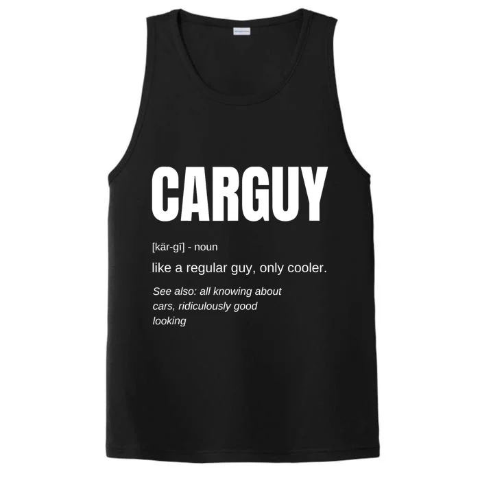 Car Guy Definition Performance Tank