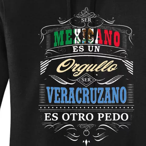 Camisa Graciosa De Hombre De Veracruz Mexico Y Veracruzanos Women's Pullover Hoodie