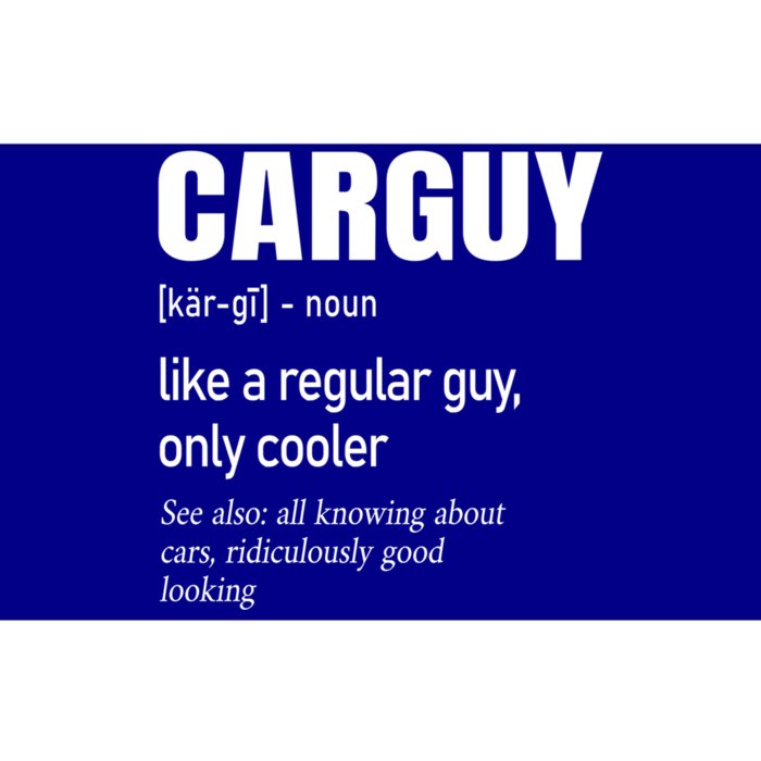 Car Guy Definition Mechanic And Auto Racing Cute Gift Bumper Sticker