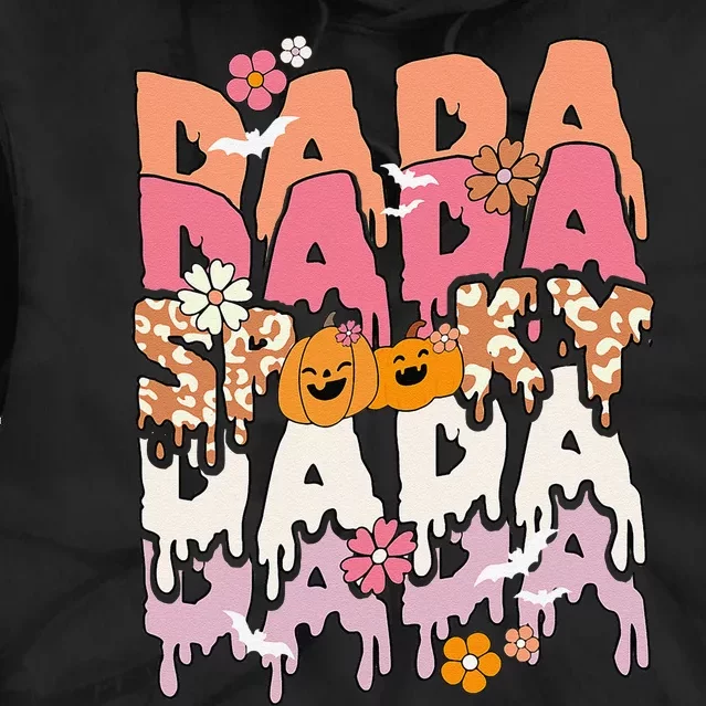 Cute Ghost Dada Tie Dye Hoodie