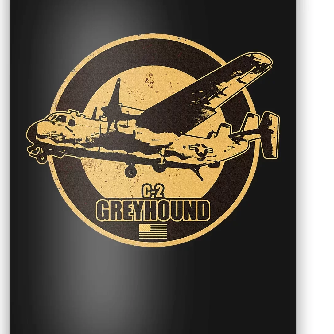 C2 Greyhound (distressed) Poster