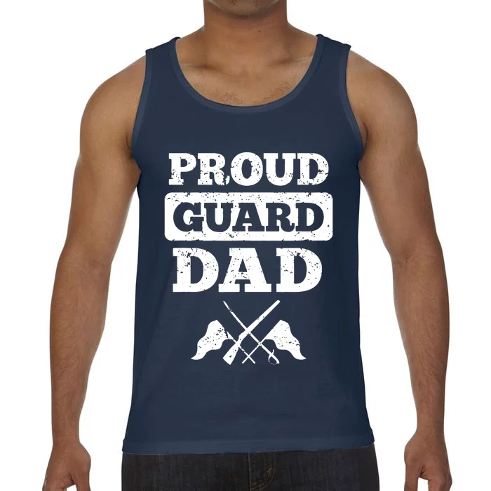 Color Guard Dad Proud Guard Dad Comfort Colors® Tank Top