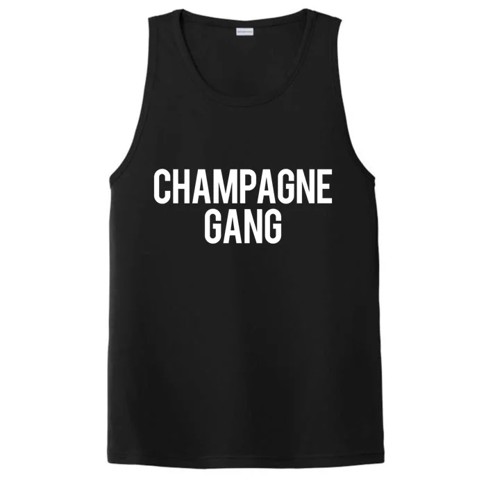 Champagne Gang Day Ing Beach Brunch Top Cool Gift Performance Tank