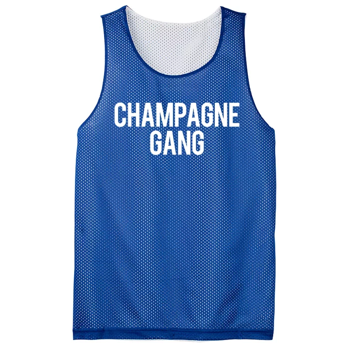 Champagne Gang Day Ing Beach Brunch Top Cool Gift Mesh Reversible Basketball Jersey Tank