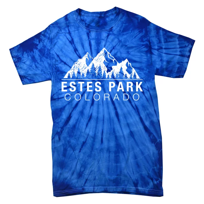 Colorado Gift Estes Park Gift Tie-Dye T-Shirt