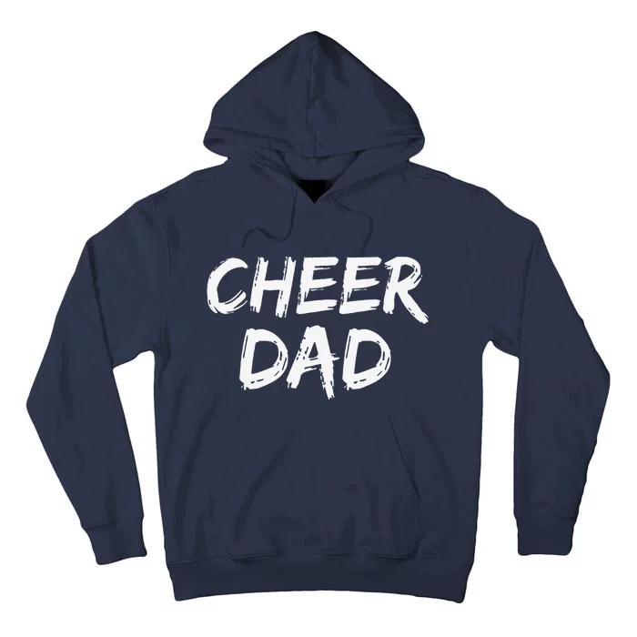 Cheerleader Gift For Father From Cheerleader Retro Cheer Dad Tall Hoodie