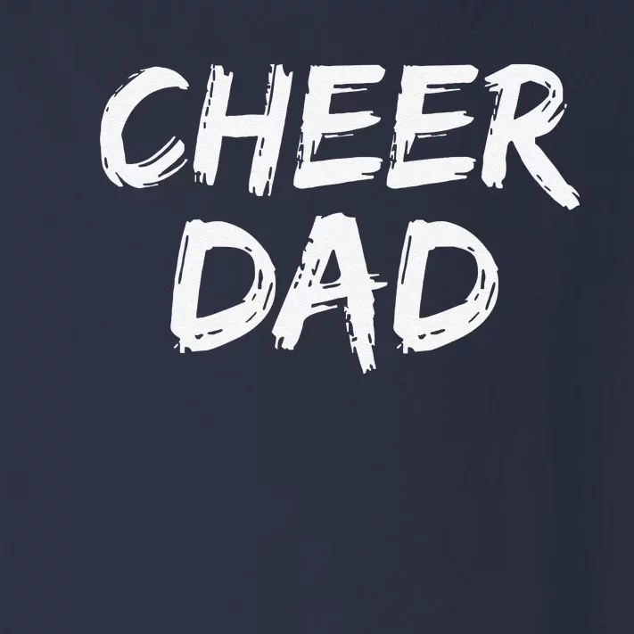 Cheerleader Gift For Father From Cheerleader Retro Cheer Dad Toddler Long Sleeve Shirt