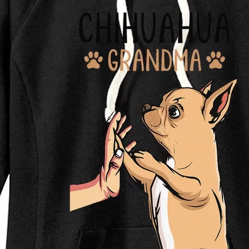 Chihuahua Grandma Funny Dog Mother´s Day Women Women's Fleece Hoodie