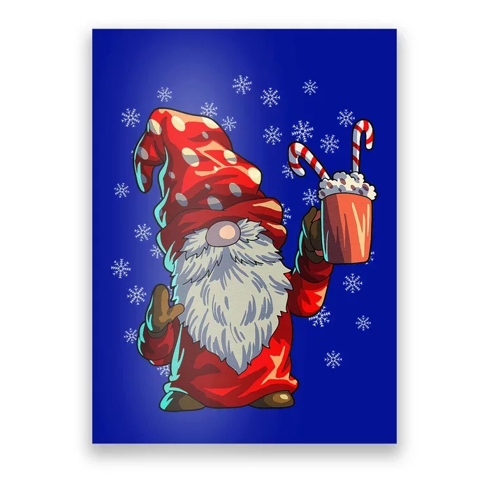 Christmas Gnome Funny Funny Buffalo Plaid Red Christmas Poster